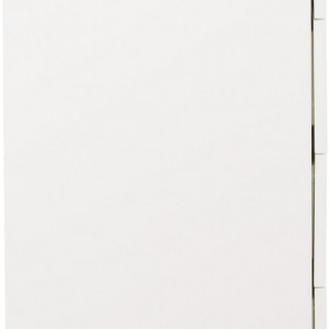 Comoda Sanford, MDF/ metal, alb/ auriu, 80 x 106 x 48 cm - Img 3