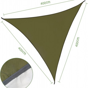 Copertina ENCOFT, poliester, verde inchis, 4 x 4 x 4 m - Img 8