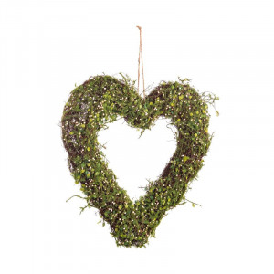 Coroana decorativa Evergreen Heart, 31cm