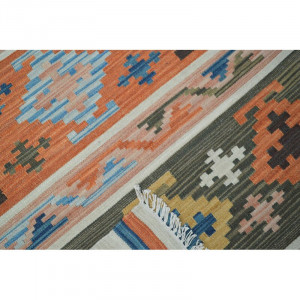 Covor Kilim, lana, multicolor, 170 x 230 cm - Img 6