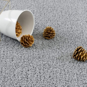 Covor Otto Shaggy, poliester textil, gri, 140 cm - Img 2