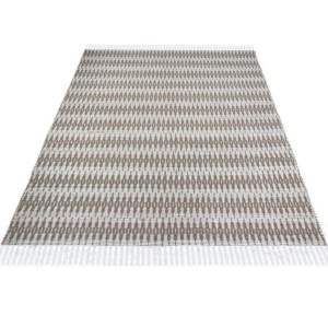 Covor Timbers, textil, nisipiu, 160 x 230 cm