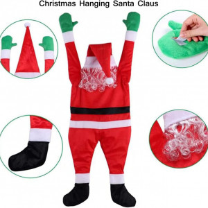 Decoratiune pentru Craciun COTTNY, bumbac, multicolor, 93 x 108 cm