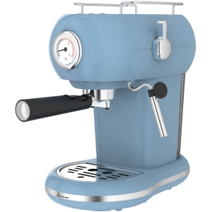 Espressor Fram FEM-D15RBL, Putere 1100W, Rezervor 1.2L, 15bar, Albastru
