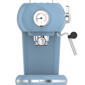 Espressor Fram FEM-D15RBL, Putere 1100W, Rezervor 1.2L, 15bar, Albastru - Img 2
