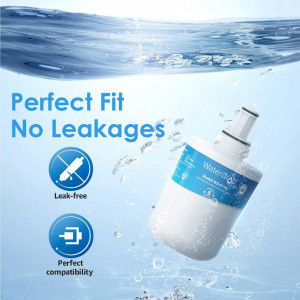 Filtru de apa pentru frigiderul Samsung Waterdrop, alb/albastru - Img 4