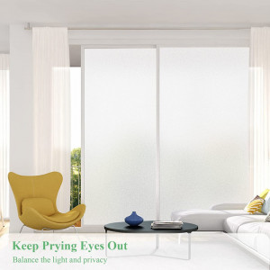 Folie pentru fereastra Lifetree, PVC, alb, 90 x 300 cm - Img 2