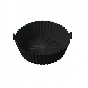 Forma din silicon pentru friteuza cu aer cald Yawmlye, negru, 20,5 x 13,5 x 5,4 cm - Img 1