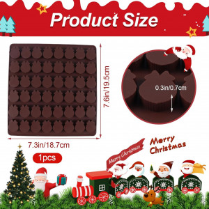 Forma pentru ciocolata Cuidongsheng, silicon, maro inchis, 18,7 x 19,5 x 0,7 cm