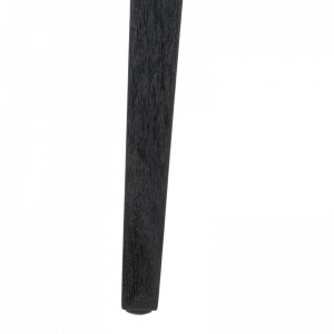 Fotoliu tapitat Baumgarten, picioare din lemn masiv, taupe/espresso, 92 x 60 x 55cm - Img 4