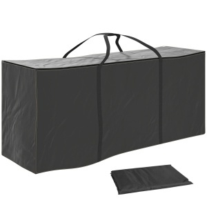 Geanta depozitare XXL 720L, fermoar dublu, Oxford 600D, impermeabila, Negru - Verificat A · Re-Bloom
