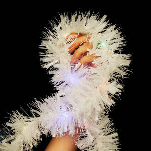 Ghirlanda iluminata de Craciun CCINEE, LED-uri 100, beteala, alb, 10 m - Img 5