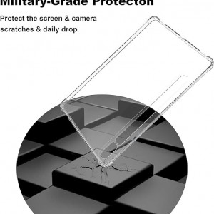 Husa de protectie Effcotuo, pentru  Samsung Galaxy Tab S9, TPU, transparent
