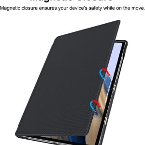 Cumpara Husa de protectie magnetica pentru Samsung Galaxy Tab A8 Soke, TPU, gri, 10,5 inchi de la Chilipirul-zilei în rate, cu cardul sau plata la livrare