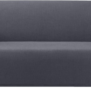 Husa de protectie pentru canapea Subrtex, poliester/spandex, gri, 180 x 104 x 107 cm