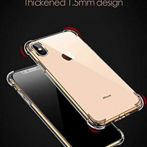 Husa de protectie pentru iPhone 12 Pro Max Shimo, TPU, transparent, 6,7 inchi
