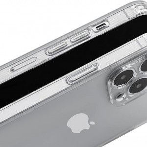 Husa de protectie pentru iPhone 12 PRO Tigratigro, TPU, transparent opac, 6,1 inchi - Img 3
