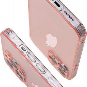 Husa de protectie pentru iPhone 13 PRO Tigratigro, TPU, roz opac, 6,1 inchi - Img 5