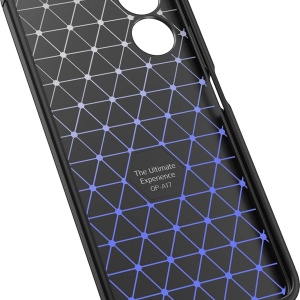 Husa de protectie pentru Oppo A17 TenDll, silicon, negru, 6,1 inchi