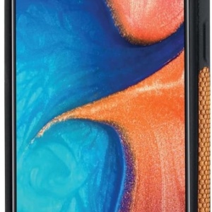 Husa slim pentru Samsung Galaxy A40 Sibada, TPU/piele, maro, 5,9 inchi