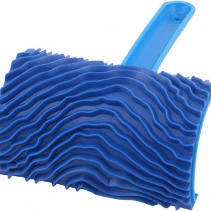 Instrument pentru decorarea peretilor Sourcing Map, plastic/cauciuc, albastru inchis, 16 x 9,5 x 4,5 cm