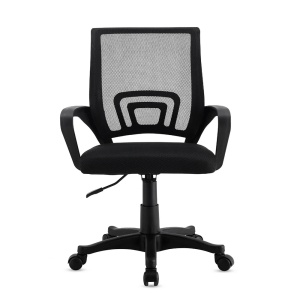 Kiwari Taro scaun birou ergonomic, spatar mesh, reglabil, baza nylon, Negru - Verificat A · Re-Bloom - Img 6