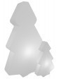 Lampă de podea Lightree albă de interior/exterior, polietilena, 30 x 45 x 12 cm - Img 2