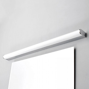 Lampa pentru oglinda Philippa, LED, metal/acril, crom/alb, 4 x 7,8 x 88 cm - Img 7