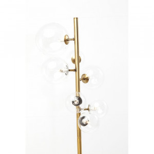 Lampadar Bello Sette, metal, auriu, 7 lumini, 62 x 42 x 43 cm, 25w - Img 2