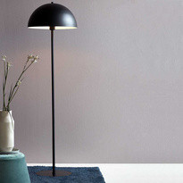 Lampadar Ellen, metal, negru, 40 x 140 x 40 cm - Img 2