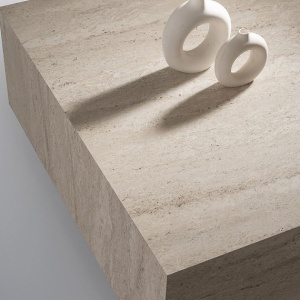 Lizbon masuta de cafea, PAL melaminat 18mm, 90x90x35.5 cm, picioare PAL, gri - Verificat A · Re-Bloom - Img 3