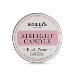 Lumânare Parfumată Blush Peony, Scullys Airlight, 100 g, 20h