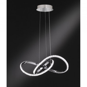 Lustra tip pendul Washington, LED, metal/plastic, 55 x 55 cm, 25w - Img 2