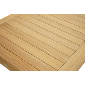 Masa de gradina Memphis, lemn masiv de tec, 120 X 70 cm - Img 4