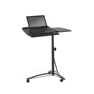 Masa reglabila pentru laptop, tip birou, cu roti HM B14, 17" - Img 3
