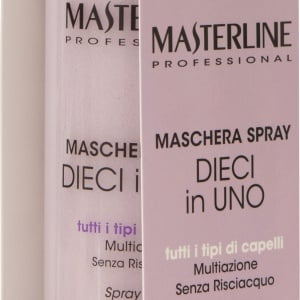 Masca spray MasterLine Multiactiune ”10 in 1”, hidratant, cu colagen, cheratina, arginina, sericina si vitamine 250 ml - Img 1