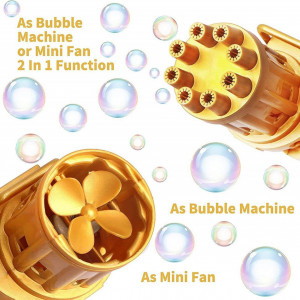 Masina de facut baloane Ding Yongliang, auriu, ABS, baterii, 20 x 9 x 6,8 cm - Img 7