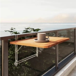 Masuta de balcon Akazie, 60x40x34 - Img 5