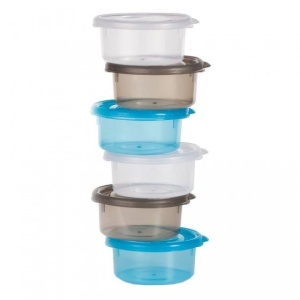 Mini caserole de stocare si depozitare mancare pentru bebelusi