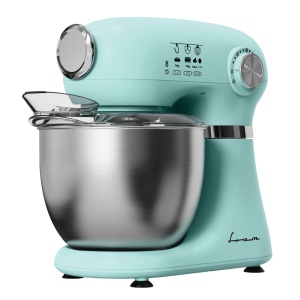 Mixer planetar FRAM FPM-D1010GR, 1000W, bol inox 5L, 10 viteze si functie Pulse, Verde