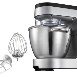Mixer planetar Heinner HPM-1500XMC-V2, Putere 1500W, 6 viteze, Bol 5.5L, Inox
