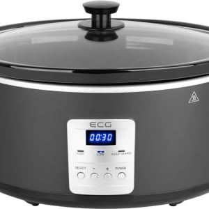 Oala electrica Slow cooker ECG PH 6530 Master, 6.5 litri, 270 W, vas ceramic, afisaj LED - Img 2