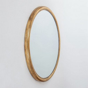 Oglinda Radelange, 101x101x4.5 cm, metal, auriu - Img 2