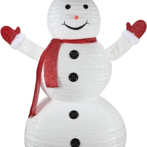 Om de zapada Style On Fleek, LED, plastic/metal, alb/rosu/negru, 89 x 180 cm - Img 4