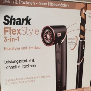 Ondulator 3-in-1 Shark Flexstyle HD424EU, 1400 W, 3 accesorii, 3 viteze Negru, Resigilat, Grad A - Img 2