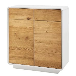 Cumpara Pantofar Boge, MDF, cu functie push-to-open, alb/natur, 91 x 40 x 100 cm de la Chilipirul-zilei în rate, cu cardul sau plata la livrare!