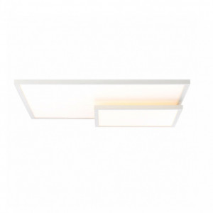 Plafoniera LED Bility II sticla acrilica/aluminiu, 1 bec, alb, 230 V