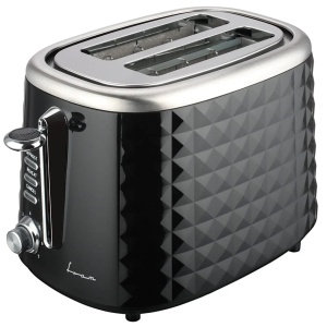 Prajitor de paine Fram FTP-850BK, Putere 850W, Capacitate 2 felii, 7 niveluri de rumenire, Negru