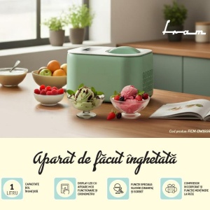 Produs Resigilat Aparat de făcut înghețată FRAM FICM-DW16GR - Img 3