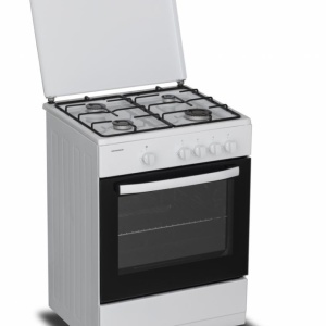 Produs Resigilat ARAGAZ GAZ HEINNER HFSC-SME60WH, 60x55CM, 4 ARZATOARE, SUPORT EMAIL, CAPAC METALIC, DISPOZITIV DE SIGURANTA PLITA SI CUPTOR, USA CUPTOR CU GEAM DUBLU, DUZE GPL INCLUSE, TAVA SI GRATAR CROMAT, CULOARE: ALB - Img 4